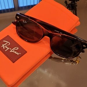Ray Ban Kids Tortoiseshell Wayfarer Sunglasses